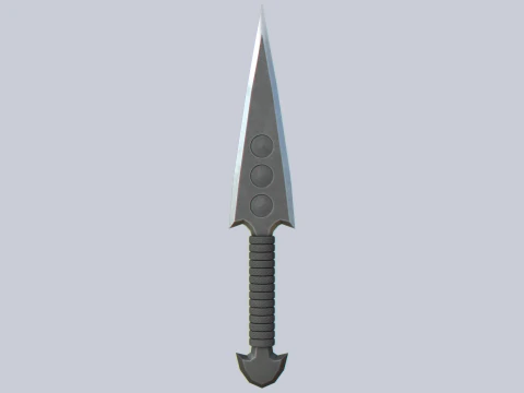 Kunai Modello 3D