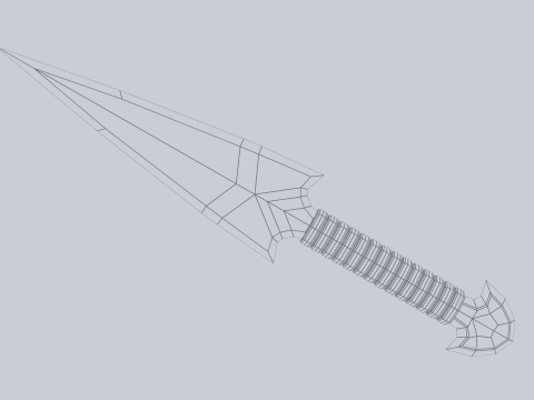 Kunai 3D Model