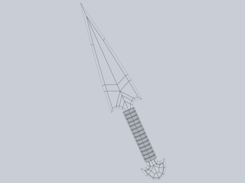 Kunai 3D Model