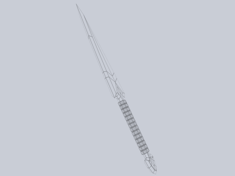 Kunai 3D Model