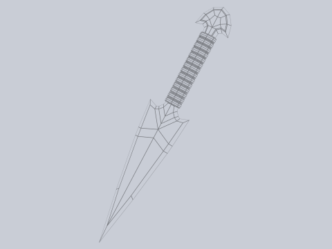 Kunai 3D Model
