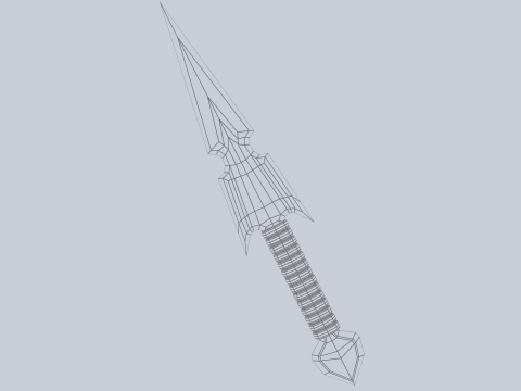 Kunai 3D Model