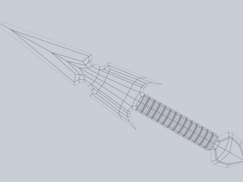 Kunai 3D Model
