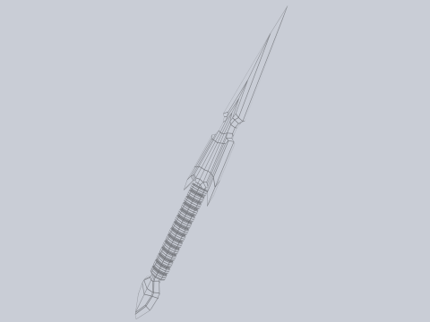 Kunai 3D Model