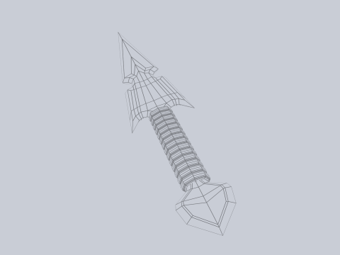 Kunai 3D Model