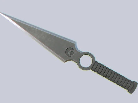 Kunai collection 3D Model
