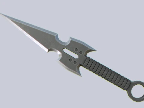 Kunai collection 3D Model