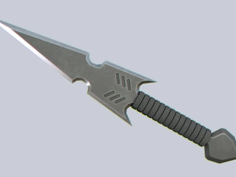 Kunai collection 3D Model