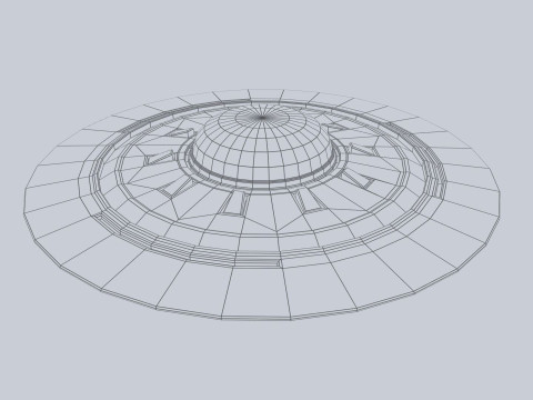 Classic UFO Modelo 3D
