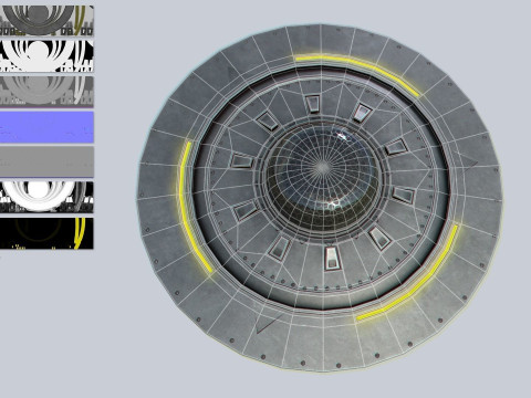 Classic UFO Modelo 3D