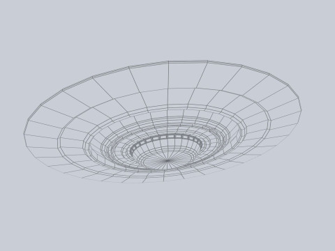 Classic UFO Modelo 3D