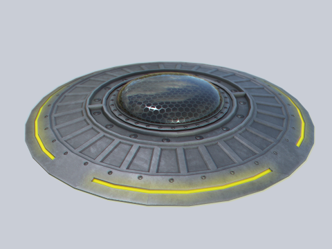 Classic UFO Modelo 3D
