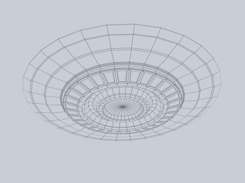 Classic UFO Modelo 3D