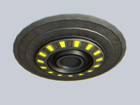 Classic UFO Modelo 3D