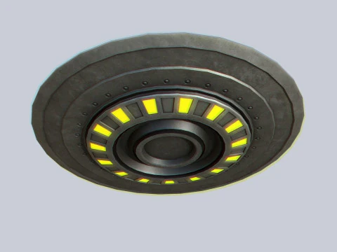 UFO classico Modello 3D