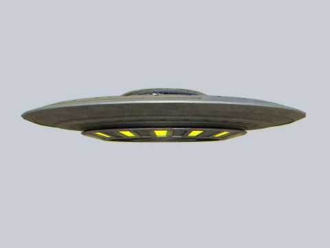 Classic UFO Modelo 3D