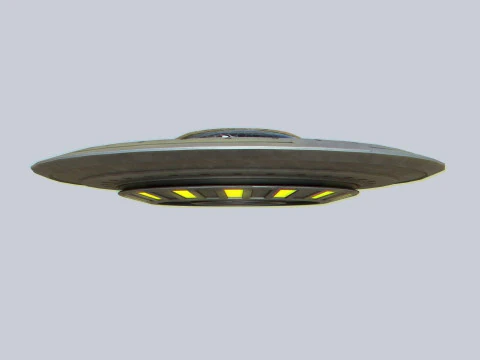 UFO classico Modello 3D