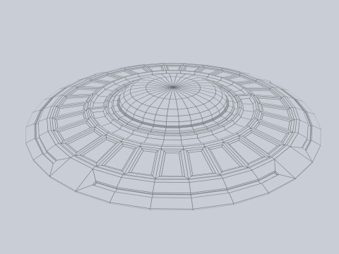 Classic UFO Modelo 3D