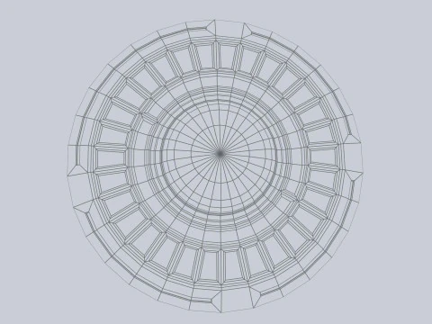 UFO classico Modello 3D