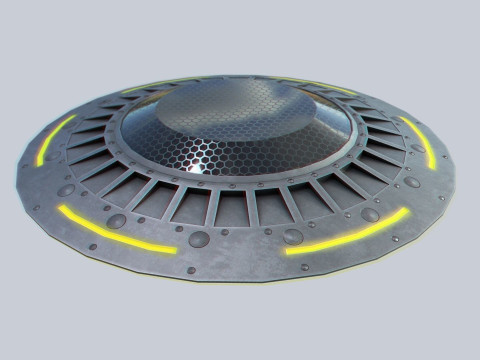 Classic UFO Modelo 3D