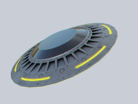 Classic UFO Modelo 3D
