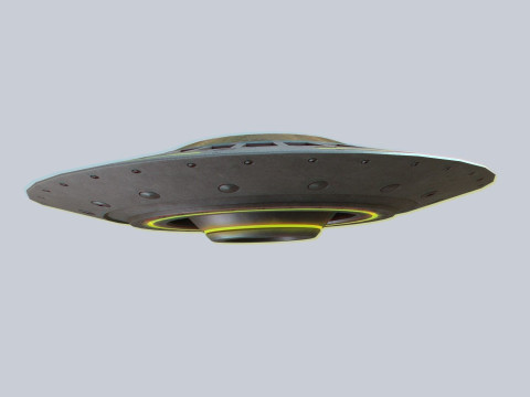 Classic UFO Modelo 3D