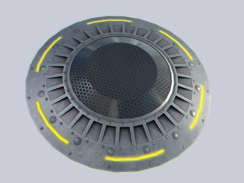 UFO classico Modello 3D