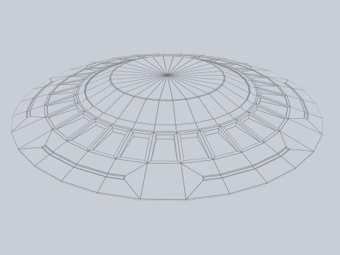 Classic UFO Modelo 3D