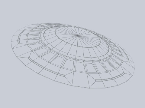 Classic UFO Modelo 3D