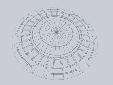 UFO classico Modello 3D