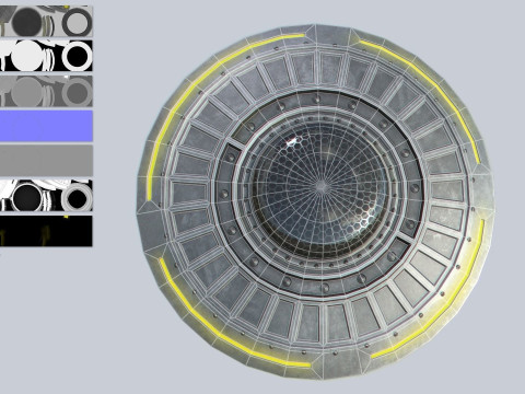 Classic UFO collection Modelo 3D
