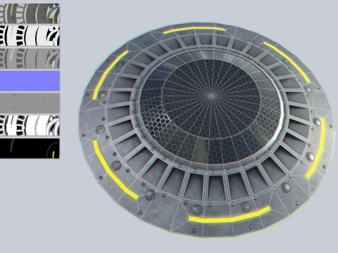 Classic UFO collection Modelo 3D