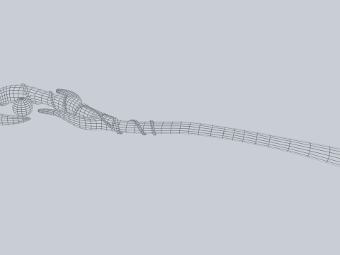 Nature staff 3D Модель