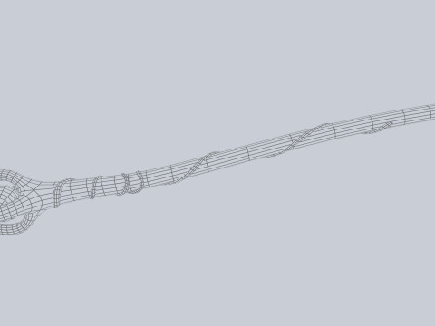 Nature staff 3D Model
