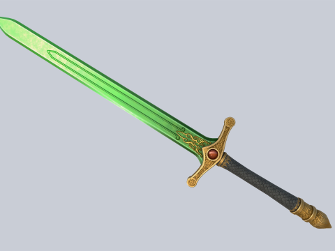 Nature blade 3D Model