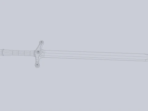 Nature blade 3D Model