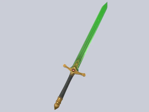 Nature blade 3D Model