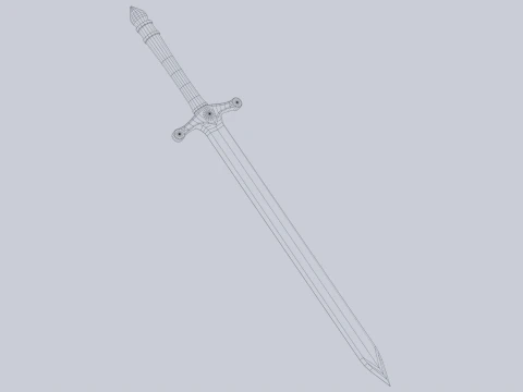 Nature blade 3D Model