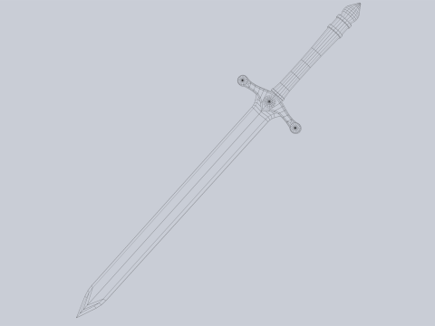 Nature blade Model 3D