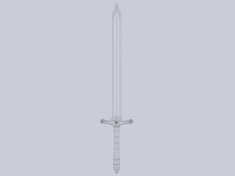 Nature blade 3D Model