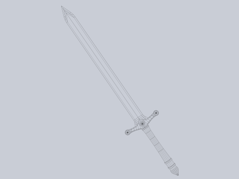 Nature blade Model 3D