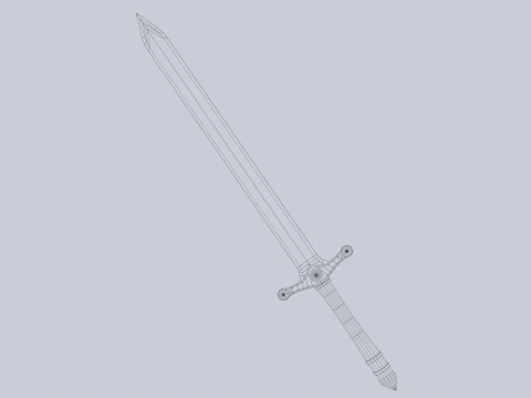 Nature blade 3D Model