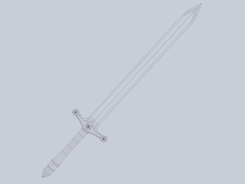 Nature blade Model 3D