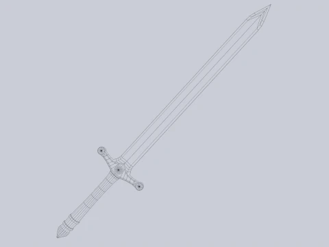 Nature blade 3D Model