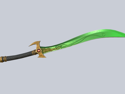 Nature blade Model 3D