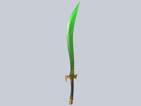 Nature blade Model 3D