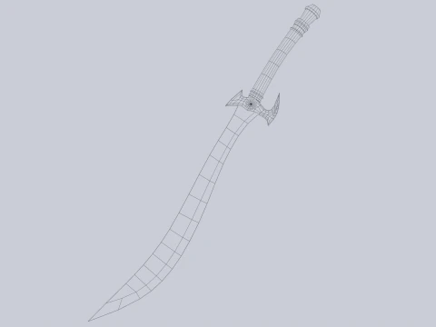 ネイチャーブレード 3Dモデル