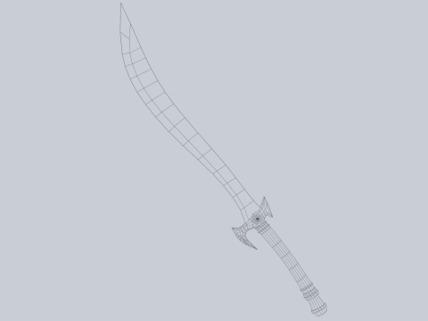 Nature blade Model 3D