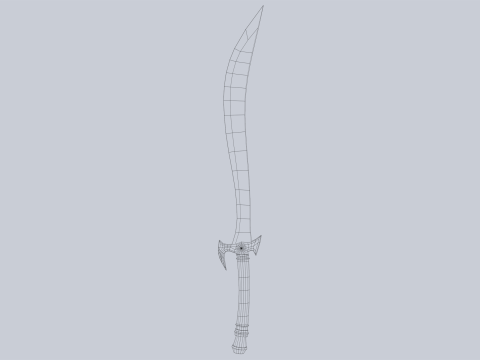 Nature blade Model 3D
