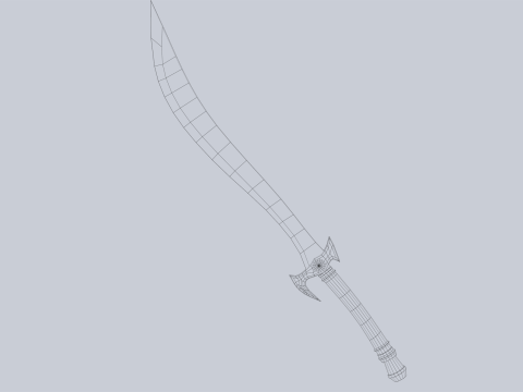 Nature blade Model 3D